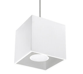 Sollux Lighting Hängeleuchte QUAD 1 Weiß - 1x GU10 Fassung - max. 40W - exkl. LED's