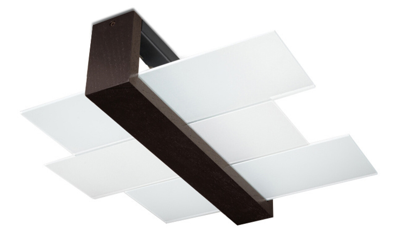 Sollux Lighting Deckenspot FENIKS 2 Wengé Holz - 2x E27 Fassung - max. 2x60W - exkl. LED's Sollux Lighting Deckenspot FENIKS 2 Wengé Holz - 2x E27 Fassung - max. 2x60W - exkl. LED's