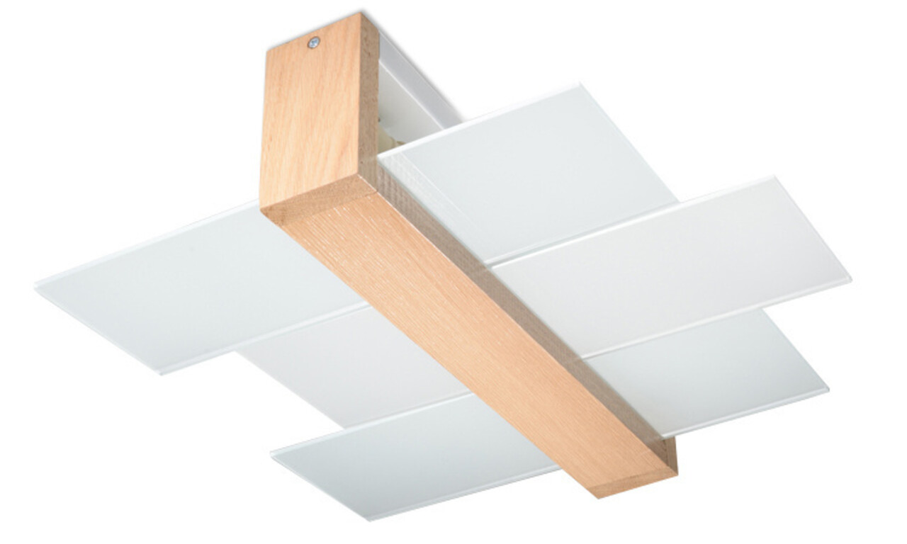 Sollux Lighting Deckenspot FENIKS 2 Natur Holz - 2x E27 Fassung - max. 2x60W - exkl. LED's Sollux Lighting Deckenspot FENIKS 2 Natur Holz - 2x E27 Fassung - max. 2x60W - exkl. LED's
