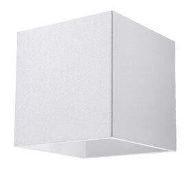 Sollux Lighting Wandleuchte QUAD 1 Weiß - 1x GU10 Fassung - max. 40W - exkl. LED's Sollux Lighting Wandleuchte QUAD 1 Weiß - 1x GU10 Fassung - max. 40W - exkl. LED's