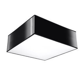 Sollux Lighting Deckenspot HORUS Schwarz - 1x E27 Fassung - max. 60W - exkl. LED's