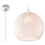 Sollux Lighting Pendelleuchte BALL Champagner - 1x E27 Fassung - max. 60W - exkl. LED's