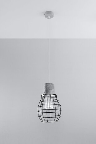 Sollux Lighting Pendelleuchte LUGO - 1x E27 Fassung - max. 60W - exkl. LED's Sollux Lighting Pendelleuchte LUGO - 1x E27 Fassung - max. 60W - exkl. LED's