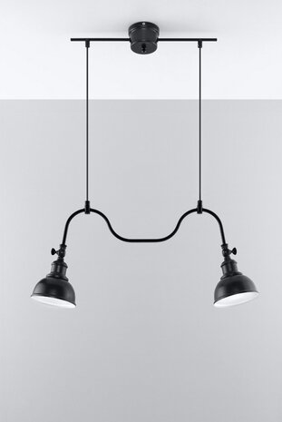 Sollux Lighting Kronleuchter MARE 2 - 2x E27 Fassung - max. 2x60W - exkl. LED's