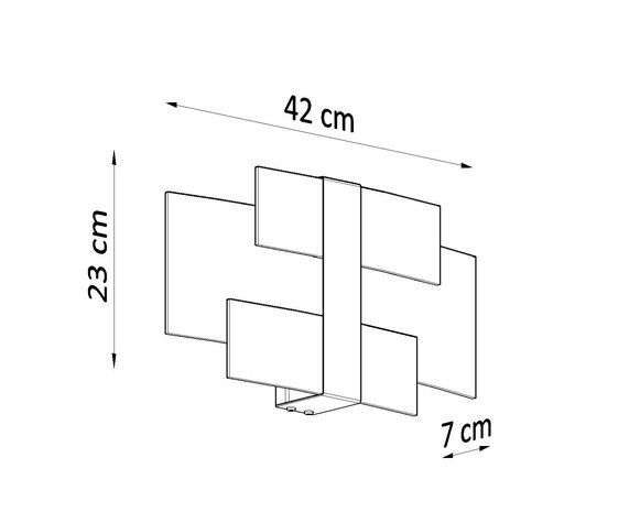 Sollux Lighting Wandleuchte CELIA Chrom - 2x G9 Fassung - max. 2x40W - exkl. LED's Sollux Lighting Wandleuchte CELIA Chrom - 2x G9 Fassung - max. 2x40W - exkl. LED's