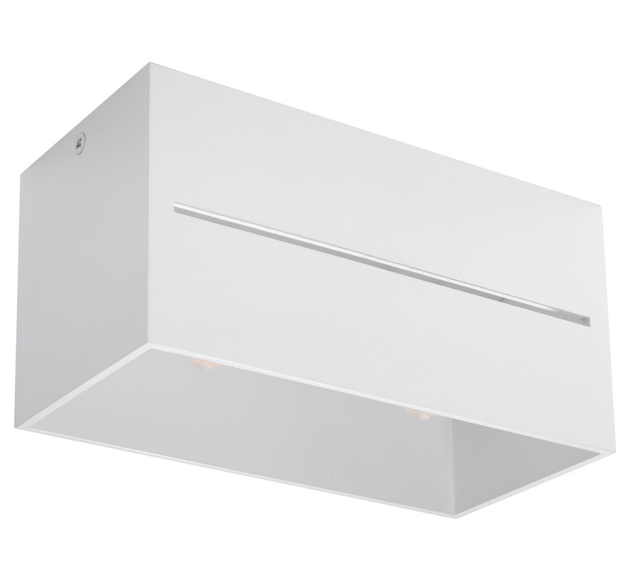 Deckenspot LOBO 2 Weiß - 2x G9 Fassung - max. 2x40W - exkl. LED's