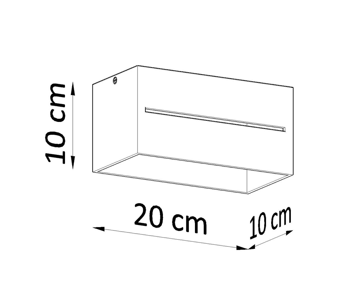 Sollux Lighting Deckenspot LOBO 2 Weiß - 2x G9 Fassung - max. 2x40W - exkl. LED's Sollux Lighting Deckenspot LOBO 2 Weiß - 2x G9 Fassung - max. 2x40W - exkl. LED's