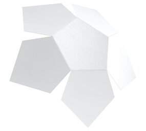 Sollux Lighting Wandleuchte PENTA Weiß - 2x G9 Fassung - max. 2x40W - exkl. LED's Sollux Lighting Wandleuchte PENTA Weiß - 2x G9 Fassung - max. 2x40W - exkl. LED's