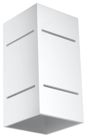 Sollux Lighting Wandleuchte BLOCCO Weiß - 1x G9 Fassung - max. 40W - exkl. LED's Sollux Lighting Wandleuchte BLOCCO Weiß - 1x G9 Fassung - max. 40W - exkl. LED's