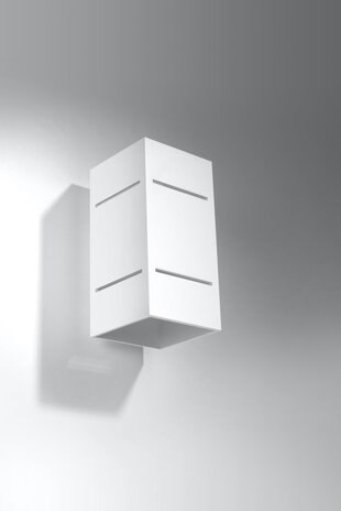 Sollux Lighting Wandleuchte BLOCCO Weiß - 1x G9 Fassung - max. 40W - exkl. LED's Sollux Lighting Wandleuchte BLOCCO Weiß - 1x G9 Fassung - max. 40W - exkl. LED's