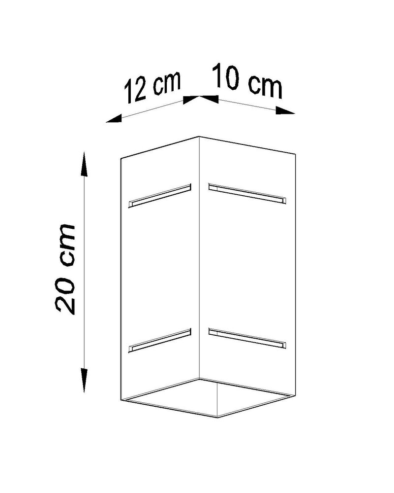 Sollux Lighting Wandleuchte BLOCCO Weiß - 1x G9 Fassung - max. 40W - exkl. LED's Sollux Lighting Wandleuchte BLOCCO Weiß - 1x G9 Fassung - max. 40W - exkl. LED's