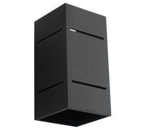 Sollux Lighting Wandleuchte BLOCCO Schwarz - 1x G9 Fassung - max. 40W - exkl. LED's Sollux Lighting Wandleuchte BLOCCO Schwarz - 1x G9 Fassung - max. 40W - exkl. LED's