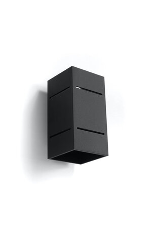 Sollux Lighting Wandleuchte BLOCCO Schwarz - 1x G9 Fassung - max. 40W - exkl. LED's Sollux Lighting Wandleuchte BLOCCO Schwarz - 1x G9 Fassung - max. 40W - exkl. LED's