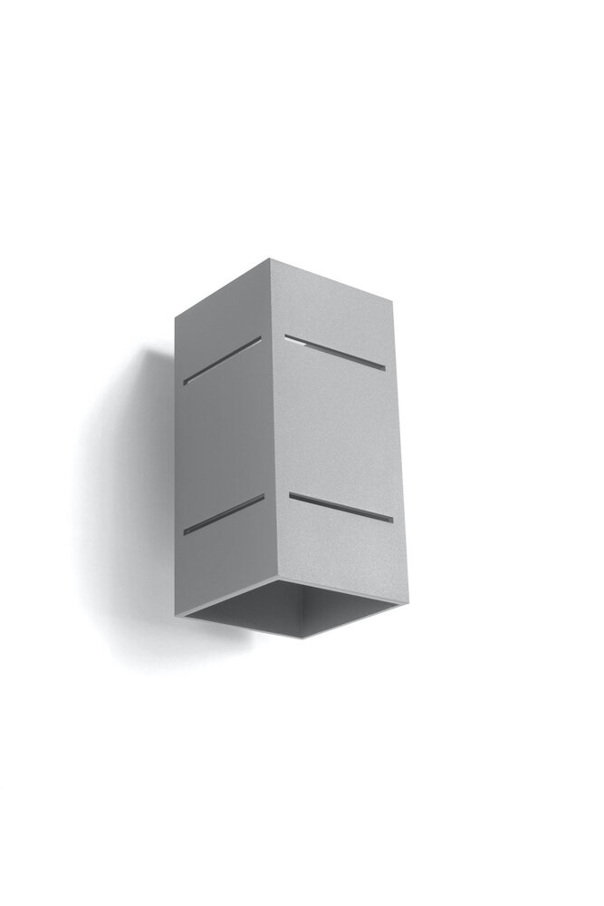 Sollux Lighting Wandleuchte BLOCCO Grau - 1x G9 Fassung - max. 40W - exkl. LED's Sollux Lighting Wandleuchte BLOCCO Grau - 1x G9 Fassung - max. 40W - exkl. LED's