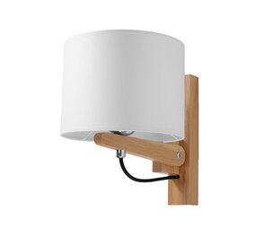 Sollux Lighting Wandleuchte LEGNO Natur Holz - 1x E27 Fassung - max. 60W - exkl. LED's Sollux Lighting Wandleuchte LEGNO Natur Holz - 1x E27 Fassung - max. 60W - exkl. LED's