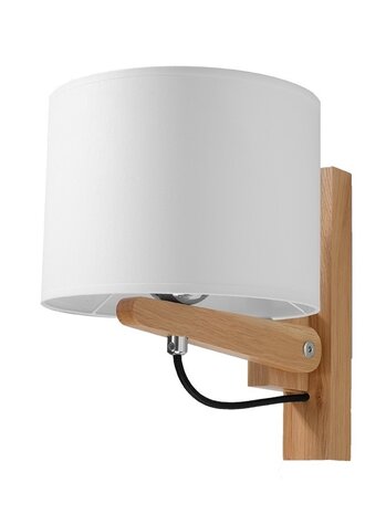 Sollux Lighting Wandleuchte LEGNO Natur Holz - 1x E27 Fassung - max. 60W - exkl. LED's Sollux Lighting Wandleuchte LEGNO Natur Holz - 1x E27 Fassung - max. 60W - exkl. LED's