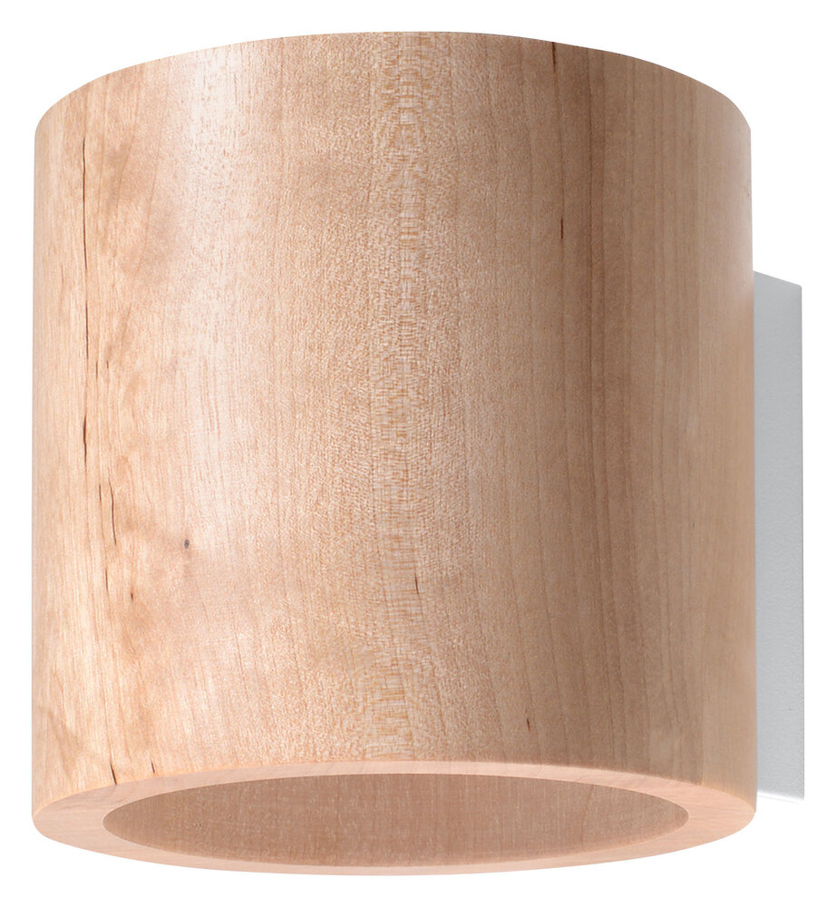 Sollux Lighting Wandleuchte ORBIS Natur Holz - 1x G9 Fassung - max. 40W - exkl. LED's Sollux Lighting Wandleuchte ORBIS Natur Holz - 1x G9 Fassung - max. 40W - exkl. LED's