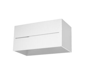 Sollux Lighting Wandleuchte LOBO MAXI Weiß - 2x G9 Fassung - max. 2x40W - exkl. LED's Sollux Lighting Wandleuchte LOBO MAXI Weiß - 2x G9 Fassung - max. 2x40W - exkl. LED's