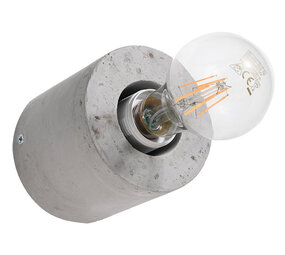 Sollux Lighting Wandleuchte SALGADO Beton - 1x E27 Fassung - max. 60W - exkl. LED's Sollux Lighting Wandleuchte SALGADO Beton - 1x E27 Fassung - max. 60W - exkl. LED's