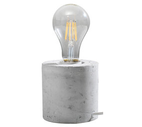 Sollux Lighting Tischleuchte SALGADO Beton - 1x E27 Fassung - max. 60W - exkl. LED's Sollux Lighting Tischleuchte SALGADO Beton - 1x E27 Fassung - max. 60W - exkl. LED's