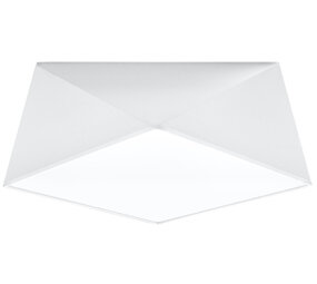 Sollux Lighting Deckenspot HEXA 35 Weiß - 2x E27 Fassung - max. 2x60W - exkl. LED's Sollux Lighting Deckenspot HEXA 35 Weiß - 2x E27 Fassung - max. 2x60W - exkl. LED's