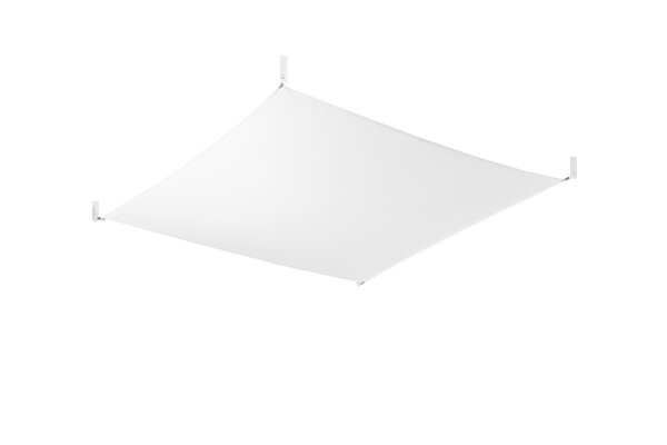 Sollux Lighting Deckenspot LUNA 2 Weiß - inkl. 4x G13 LEDs - 3000K Warmweiß - 1080Lm