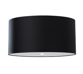 Sollux Lighting Kronleuchter OTTO 50 Schwarz - 5x E27 Fassung - max. 5x60W - exkl. LED's