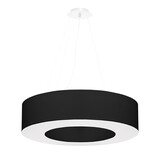 Sollux Lighting Kronleuchter SATURNO 70 Schwarz - 6x E27 Fassung - max. 6x60W - exkl. LED's