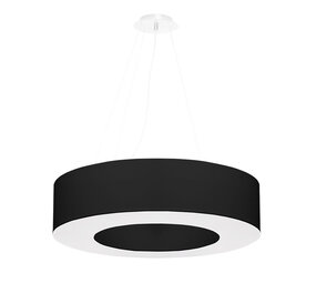 Sollux Lighting Kronleuchter SATURNO 70 Schwarz - 6x E27 Fassung - max. 6x60W - exkl. LED's Sollux Lighting Kronleuchter SATURNO 70 Schwarz - 6x E27 Fassung - max. 6x60W - exkl. LED's