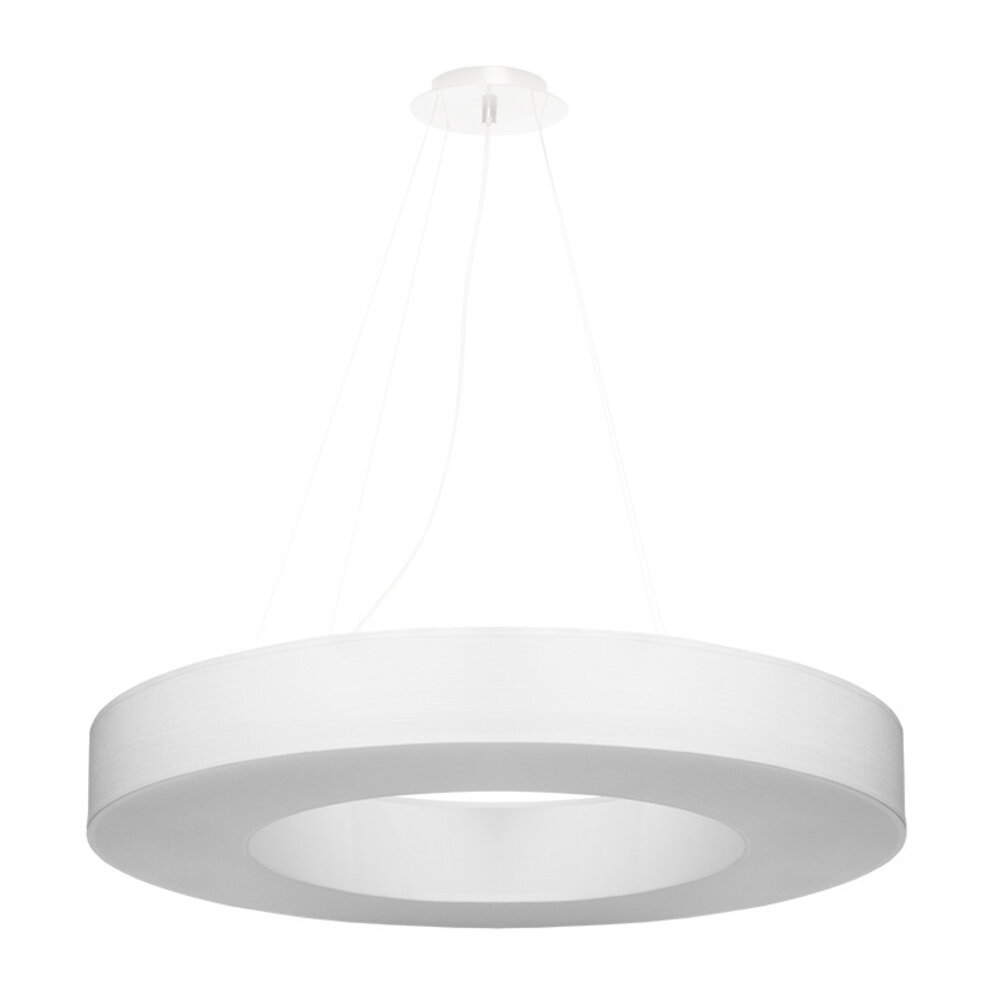 Sollux Lighting Kronleuchter SATURNO SLIM 70 Weiß - 6x E27 Fassung - max. 6x60W - exkl. LED's Sollux Lighting Kronleuchter SATURNO SLIM 70 Weiß - 6x E27 Fassung - max. 6x60W - exkl. LED's