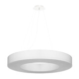 Sollux Lighting Kronleuchter SATURNO SLIM 70 Weiß - 6x E27 Fassung - max. 6x60W - exkl. LED's