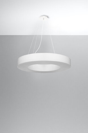 Sollux Lighting Kronleuchter SATURNO SLIM 70 Weiß - 6x E27 Fassung - max. 6x60W - exkl. LED's Sollux Lighting Kronleuchter SATURNO SLIM 70 Weiß - 6x E27 Fassung - max. 6x60W - exkl. LED's