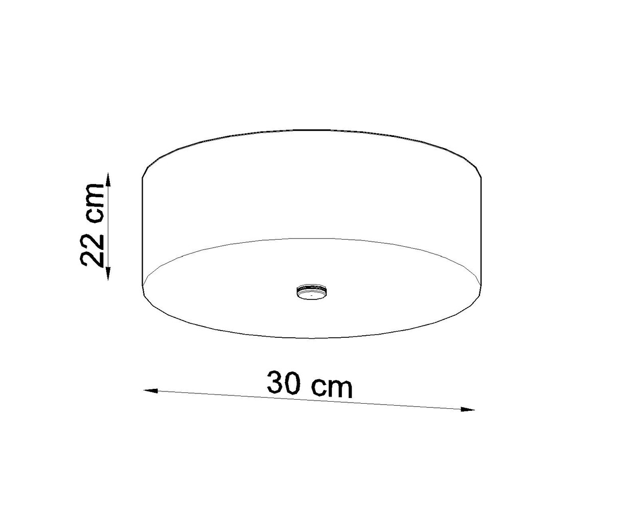 Sollux Lighting Deckenspot SKALA 30 Schwarz - 3x E27 Fassung - max. 3x60W - exkl. LED's