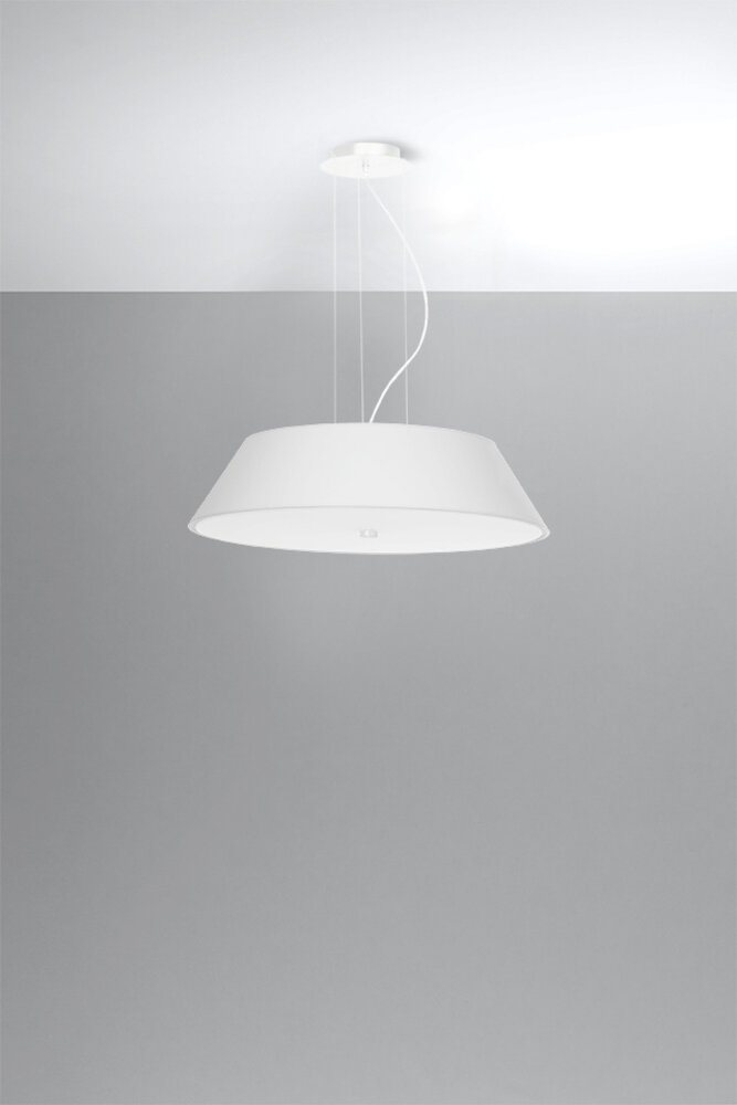 Sollux Lighting Kronleuchter VEGA 60 Weiß - 5x E27 Fassung - max. 5x60W - exkl. LED's Sollux Lighting Kronleuchter VEGA 60 Weiß - 5x E27 Fassung - max. 5x60W - exkl. LED's