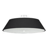 Sollux Lighting Deckenspot VEGA 60 Schwarz - 5x E27 Fassung - max. 5x60W - exkl. LED's