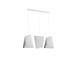 Sollux Lighting Kronleuchter BLUM 3 Weiß - 3x E27 Fassung - max. 3x60W - exkl. LED's Sollux Lighting Kronleuchter BLUM 3 Weiß - 3x E27 Fassung - max. 3x60W - exkl. LED's