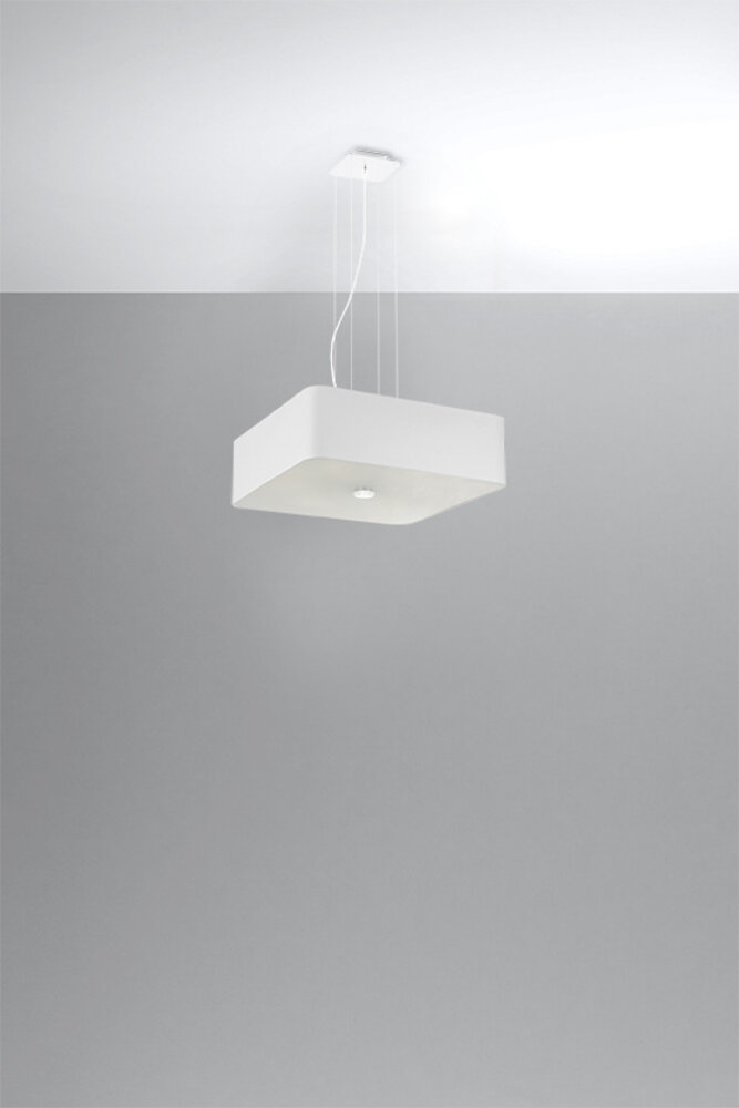 Sollux Lighting Kronleuchter LOKKO 45 Weiß - 5x E27 Fassung - max. 5x60W - exkl. LED's Sollux Lighting Kronleuchter LOKKO 45 Weiß - 5x E27 Fassung - max. 5x60W - exkl. LED's