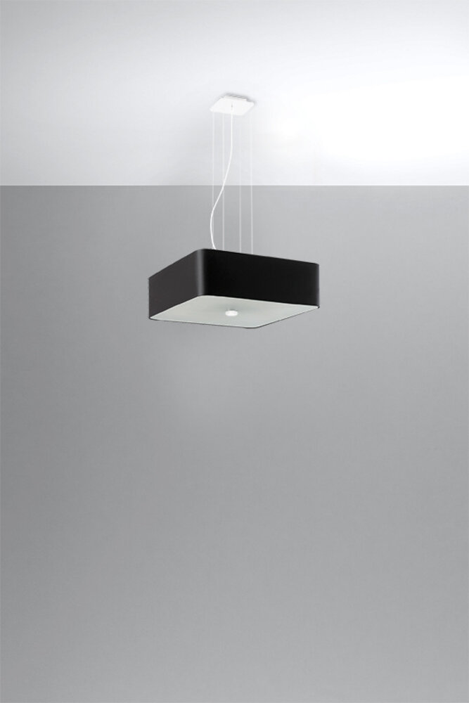 Sollux Lighting Kronleuchter LOKKO 45 Schwarz - 5x E27 Fassung - max. 5x60W - exkl. LED's Sollux Lighting Kronleuchter LOKKO 45 Schwarz - 5x E27 Fassung - max. 5x60W - exkl. LED's