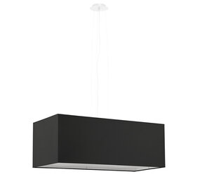 Sollux Lighting Kronleuchter SANTA BIS 80 Schwarz - 3x E27 Fassung - max. 3x60W - exkl. LED's Sollux Lighting Kronleuchter SANTA BIS 80 Schwarz - 3x E27 Fassung - max. 3x60W - exkl. LED's