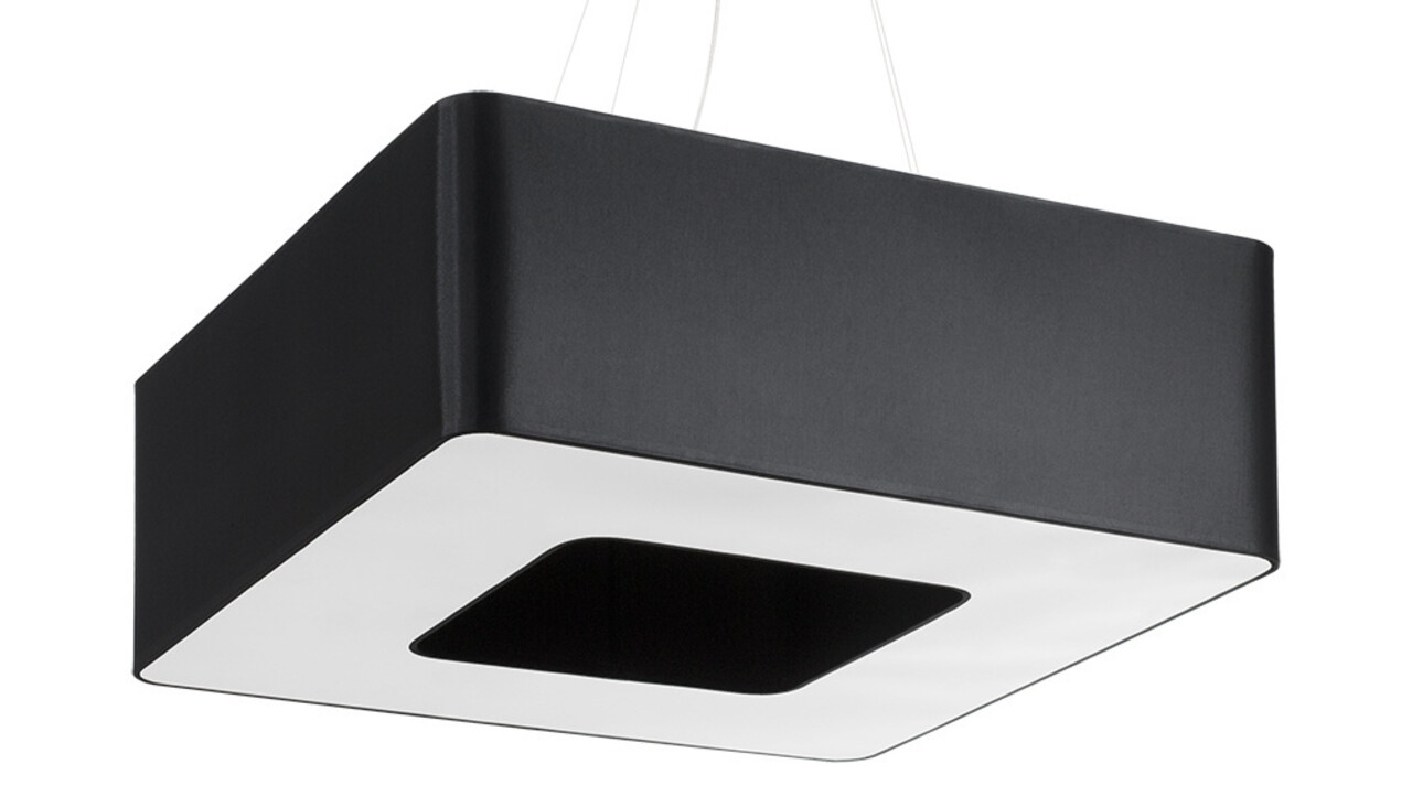 Sollux Lighting Kronleuchter URANO 60 Schwarz - 6x E27 Fassung - max. 6x60W - exkl. LED's