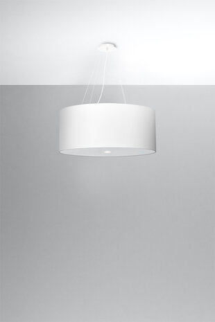 Sollux Lighting Kronleuchter OTTO 60 Weiß - 5x E27 Fassung - max. 5x60W - exkl. LED's