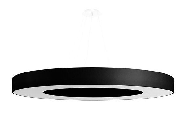 Sollux Lighting Kronleuchter SATURNO SLIM 90 Schwarz - 8x E27 Fassung - max. 8x60W - exkl. LED's Sollux Lighting Kronleuchter SATURNO SLIM 90 Schwarz - 8x E27 Fassung - max. 8x60W - exkl. LED's
