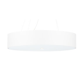 Sollux Lighting Kronleuchter SKALA 60 Weiß - 5x E27 Fassung - max. 5x60W - exkl. LED's