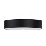 Sollux Lighting Kronleuchter SKALA 60 Schwarz - 5x E27 Fassung - max. 5x60W - exkl. LED's