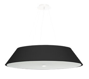 Sollux Lighting Kronleuchter VEGA 70 Schwarz - 5x E27 Fassung - max. 5x60W - exkl. LED's