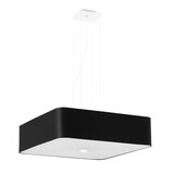 Sollux Lighting Kronleuchter LOKKO 55 Schwarz - 5x E27 Fassung - max. 5x60W - exkl. LED's