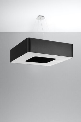 Sollux Lighting Kronleuchter URANO 80 Schwarz - 8x E27 Fassung - max. 8x60W - exkl. LED's Sollux Lighting Kronleuchter URANO 80 Schwarz - 8x E27 Fassung - max. 8x60W - exkl. LED's