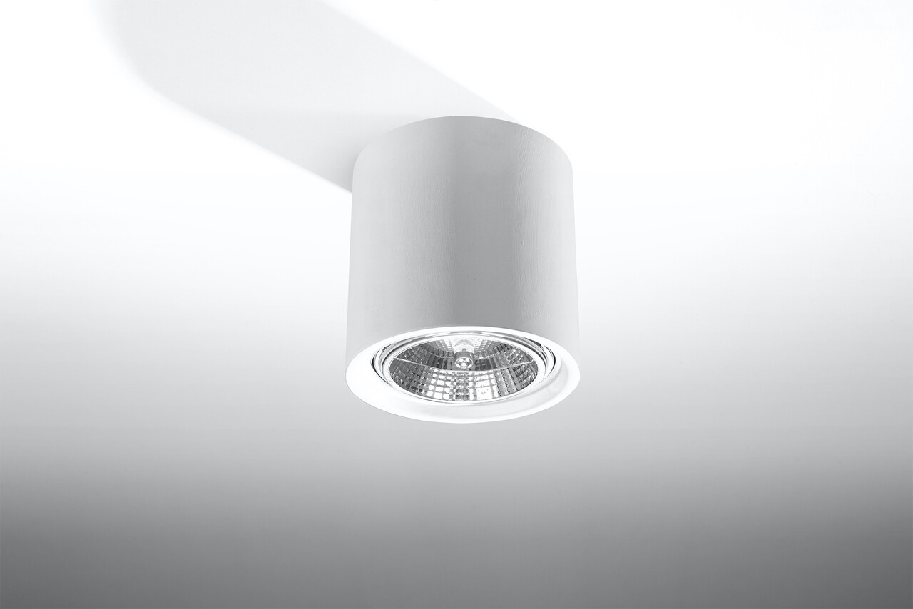 Sollux Lighting Wandleuchte Keramik KALU - 1x GU10 / ES111 Fassung - max. 40W - exkl. LED's Sollux Lighting Wandleuchte Keramik KALU - 1x GU10 / ES111 Fassung - max. 40W - exkl. LED's