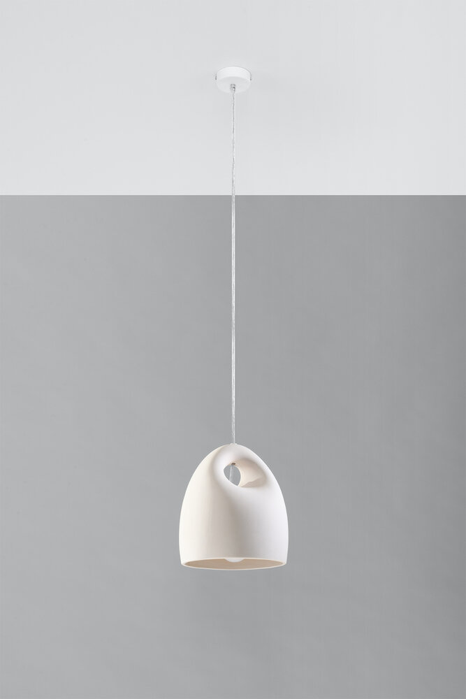 Sollux Lighting Hängeleuchte Keramik Lampe BUKANO - 1x E27 Fassung - max. 60W - exkl. LED's Sollux Lighting Hängeleuchte Keramik Lampe BUKANO - 1x E27 Fassung - max. 60W - exkl. LED's