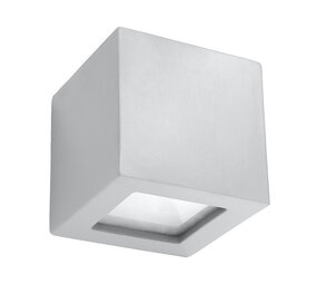 Sollux Lighting Wandleuchte Keramik LEO Grau - 1x E27 Fassung - max. 60W - exkl. LED's Sollux Lighting Wandleuchte Keramik LEO Grau - 1x E27 Fassung - max. 60W - exkl. LED's
